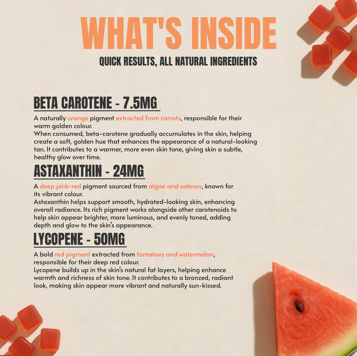 Glow Tanning Gummies lifestyle image